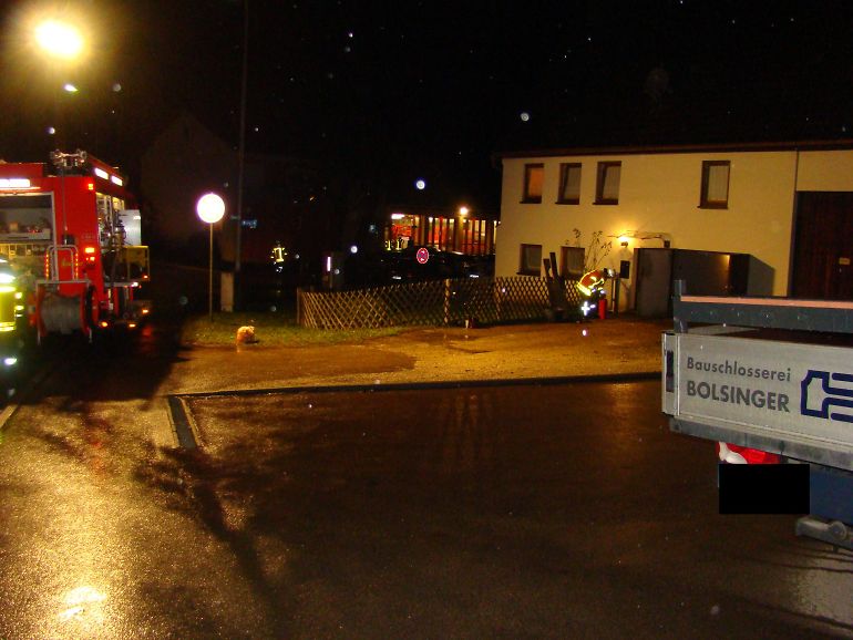 Brand Maiergasse (© Feuerwehr Aalen)